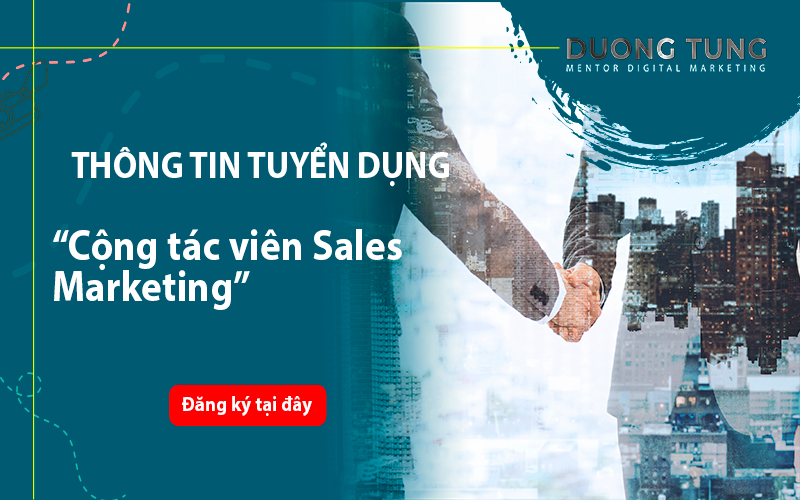 Tuyển dụng công tác viên sales marketing