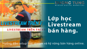 lớp học livestream facebook