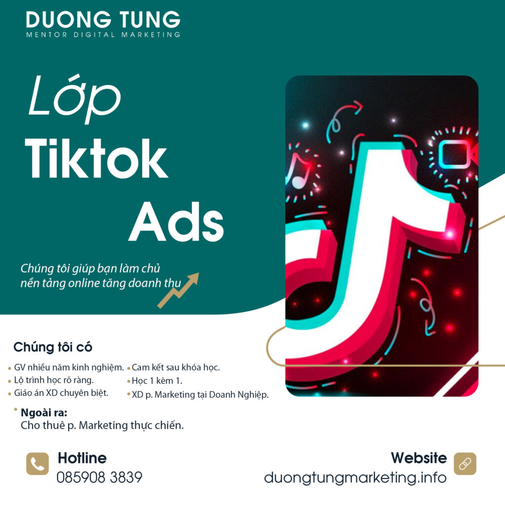 Khóa học tiktok ads