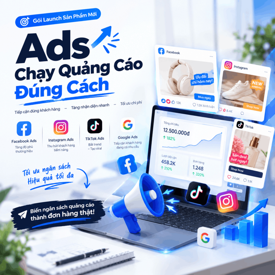 GÓI LAUNCH SẢN PHẨM MỚI — CONTENT, ADS, INFLUENCER, PR — TỪ 0 ĐẾN 100 ĐƠN NGAY KHI RA MẮT Gói Launch Sản Phẩm Mới — Content, Ads, Influencer, PR — Từ 0 Đến 100 Đơn Ngay Khi Ra Mắt